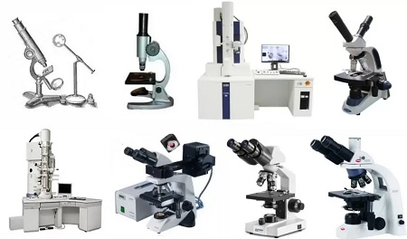 انواع میکروسکوپ و موارد استفاده از آن‌ها